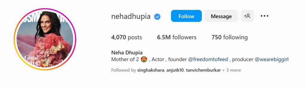 Neha Dhupia