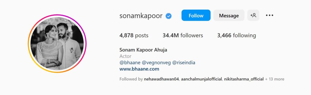 Sonam Kapoor