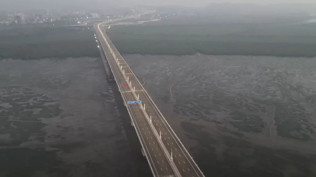 Atal Setu Bridge - sewri nhava sheva sea link